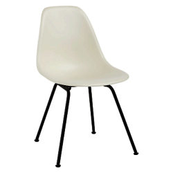 Vitra Eames DSX 43cm Side Chair Cream / Black